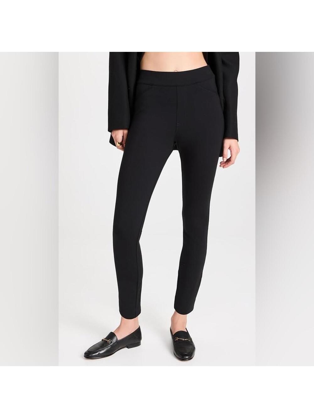 SPANX The Perfect Black Pant, Ankle Backseam Skinny Medium